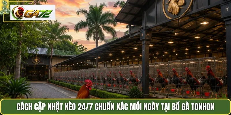 Cách cập nhật kèo 24/7 chuẩn xác mỗi ngày tại bồ gà Tonhon