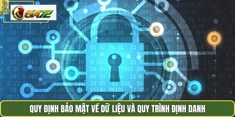 Quy định bảo mật về dữ liệu và quy trình định danh