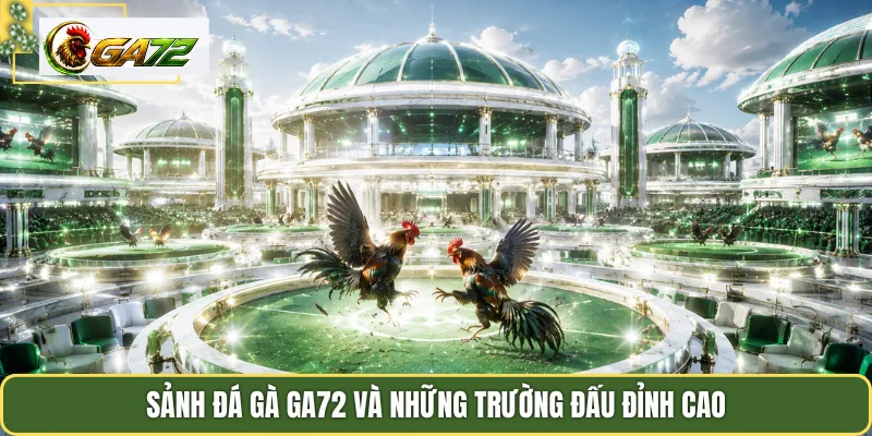Khám phá sảnh đá gà Ga72 và những trường đấu đỉnh cao